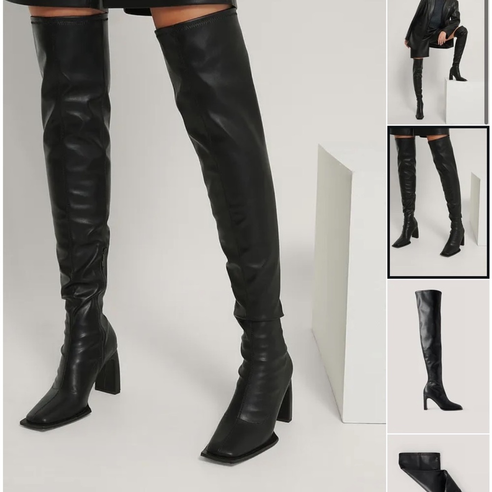 Elegant Black Over-the-Knee Women's Boots